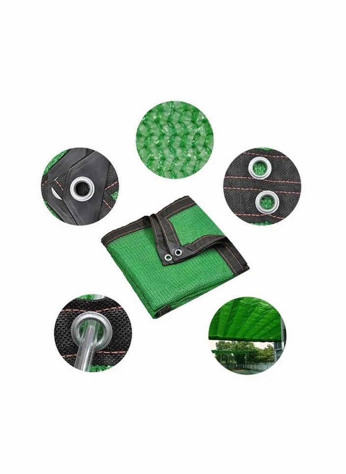 1-Piece Green Anti-UV Privacy Screen Netting,Garden Screening Windbreak Fencing Shade Net,Size 10*10M