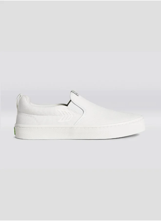 كاريوما SLIP-ON Off-White Canvas