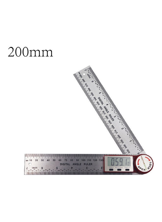 NIBEMINENT Stainless Steel Multifunctional Measuring Ruler Silver  - Image 3