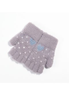 Women's Warm Plush Windproof And Cold Proof Lovely Gloves