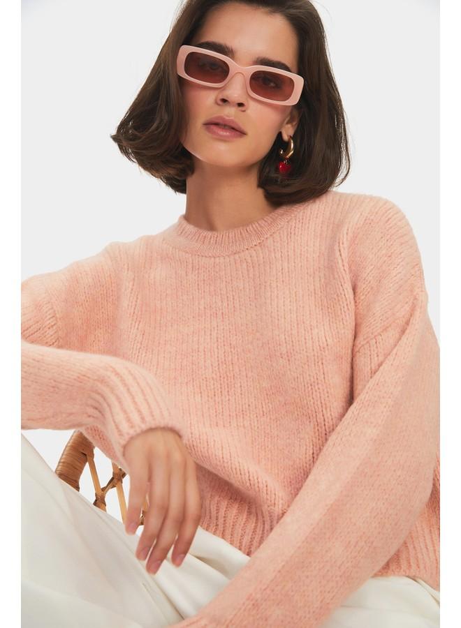 جون كنزة نسائية قطنية ناعمة واسعة من جوني - Image 2