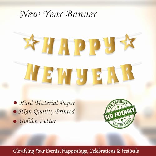SpecialYou.in Special You Happy New Year Wall Hanging, Happy New Year Banner, New Year Party Decorations - Image 5