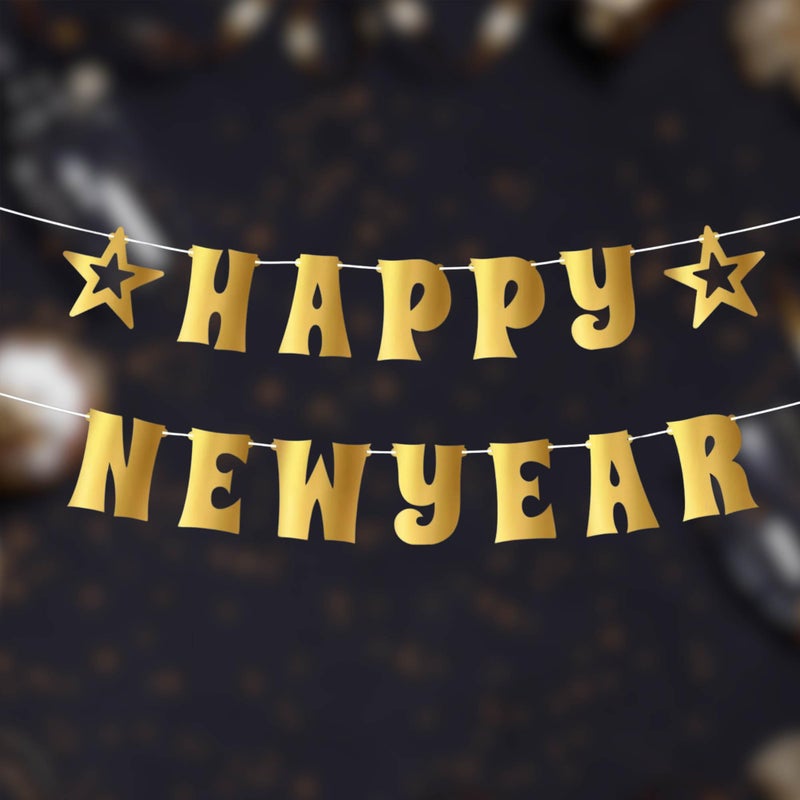 SpecialYou.in Special You Happy New Year Wall Hanging, Happy New Year Banner, New Year Party Decorations - Image 2