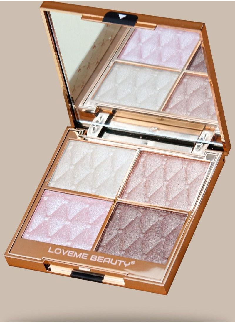 LOVEME BEAUTY 4 COLOR FASHION MAKEUP HIGHLIGHT 