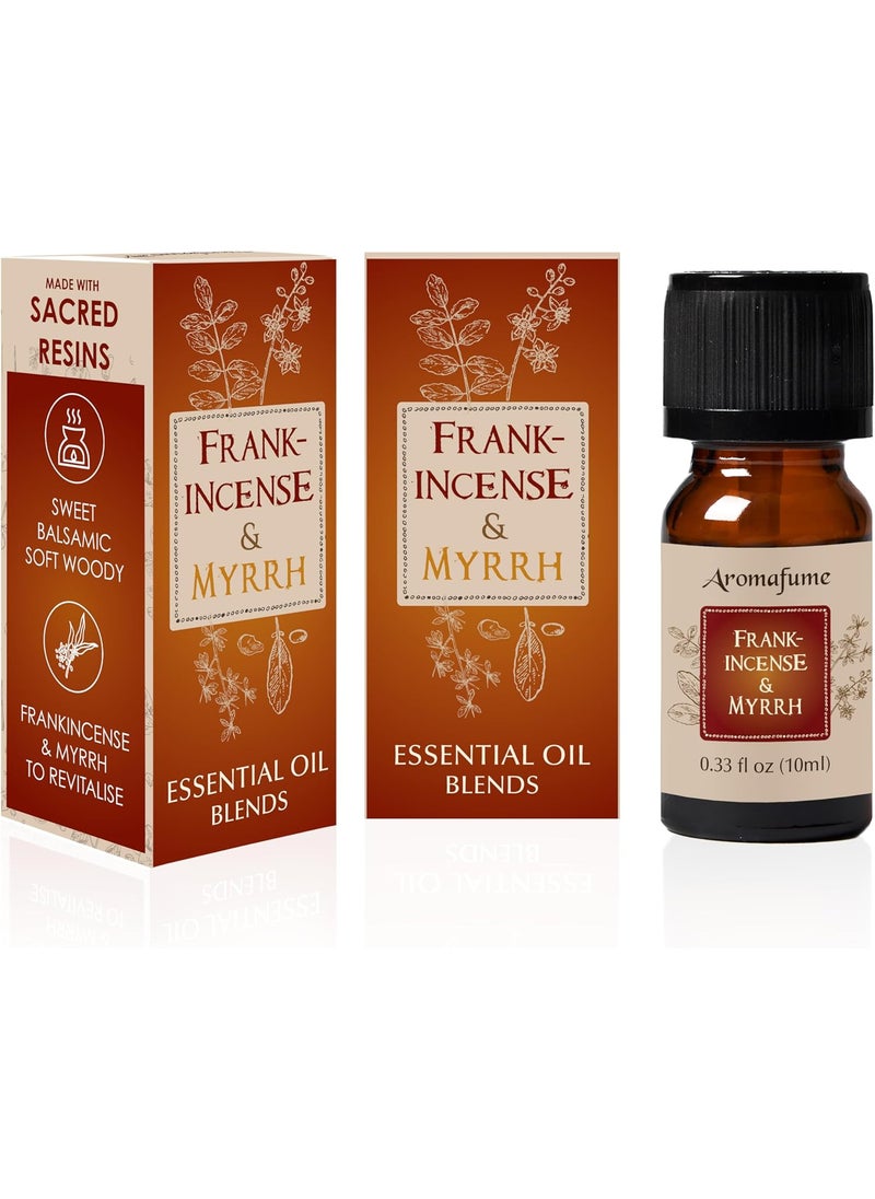 Aromafume Resin of Frankincense Essential Oil Diffuser Blend 30ml by Aromafume | Boswelia Carterii & Commiphora Myrrha | Native to East Africa & India | Calms & Relaxes | Charged with Pure Resins 