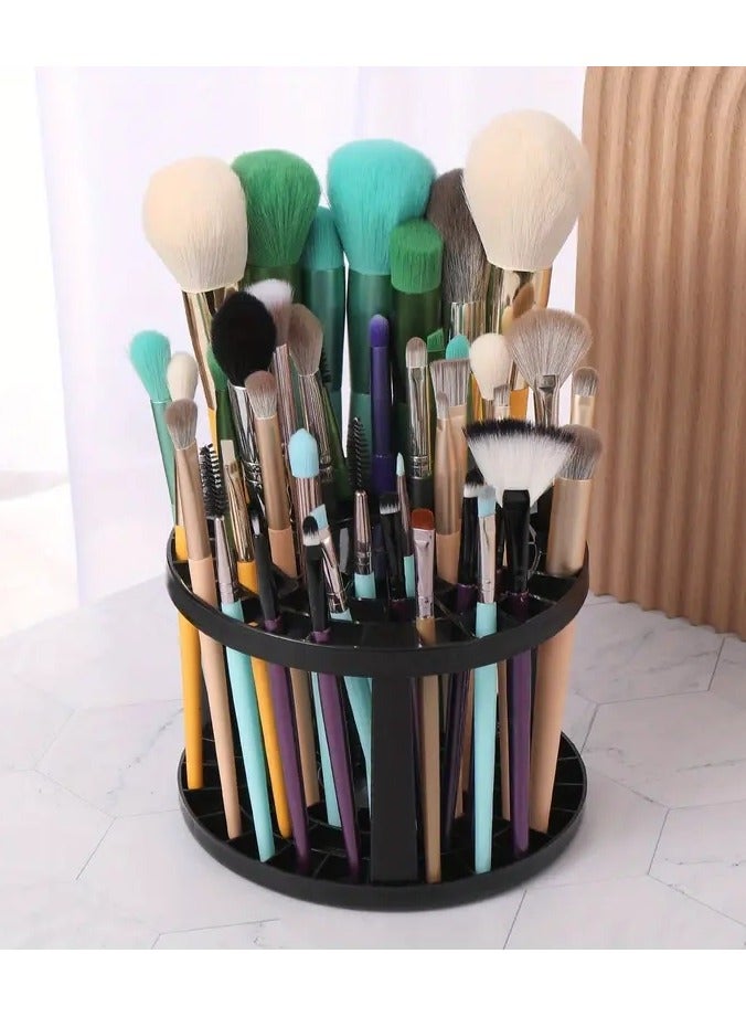 أوريتي قطعة واحدة من رف تخزين فرش المكياج خفيف الوزن لتنظيم وعرض مستحضرات التجميل الخاصة بك بسهولة - Image 1