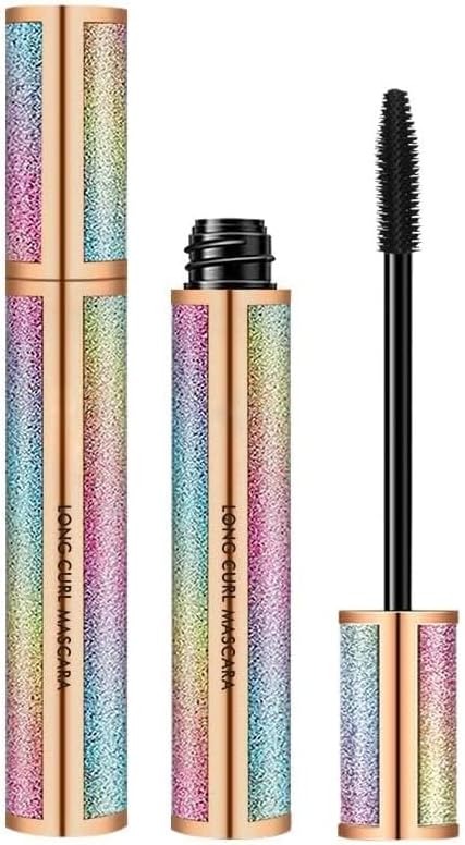 Find Back 4D Silk Fiber Lash Mascara Natural Smudgeproof Waterproof Mascara Black Thickening Lengthening Volume and Length No Clumping Fuller Lashes Lasting All Day