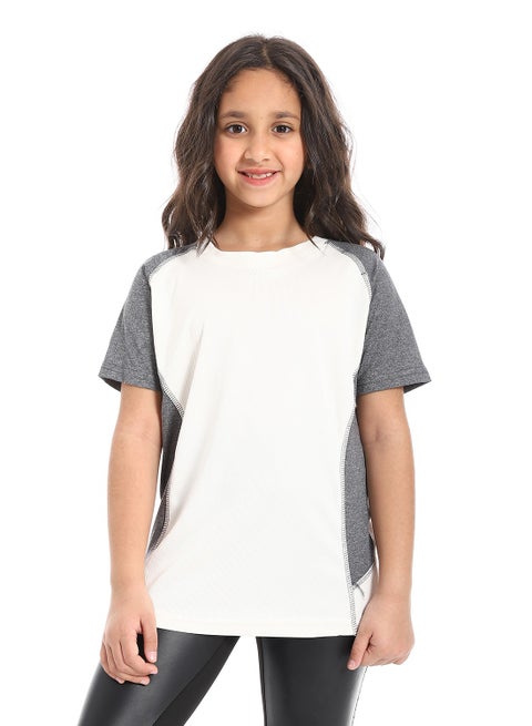 تيشرت رياضي للجنسين أولادي وبناتي