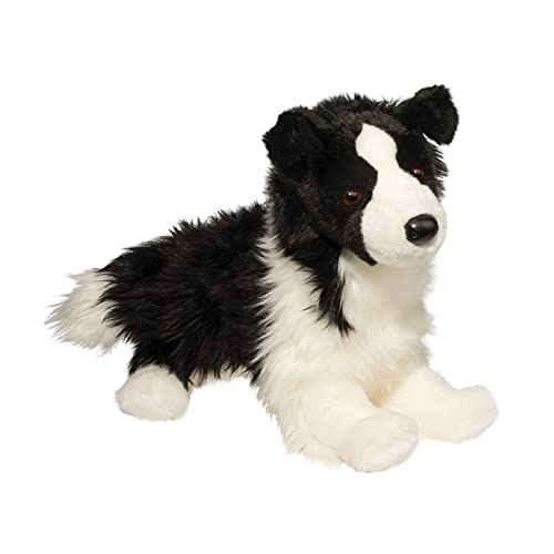 Douglas Chase Border Collie Dog Plush Stuffed Animal 16inch - Image 1