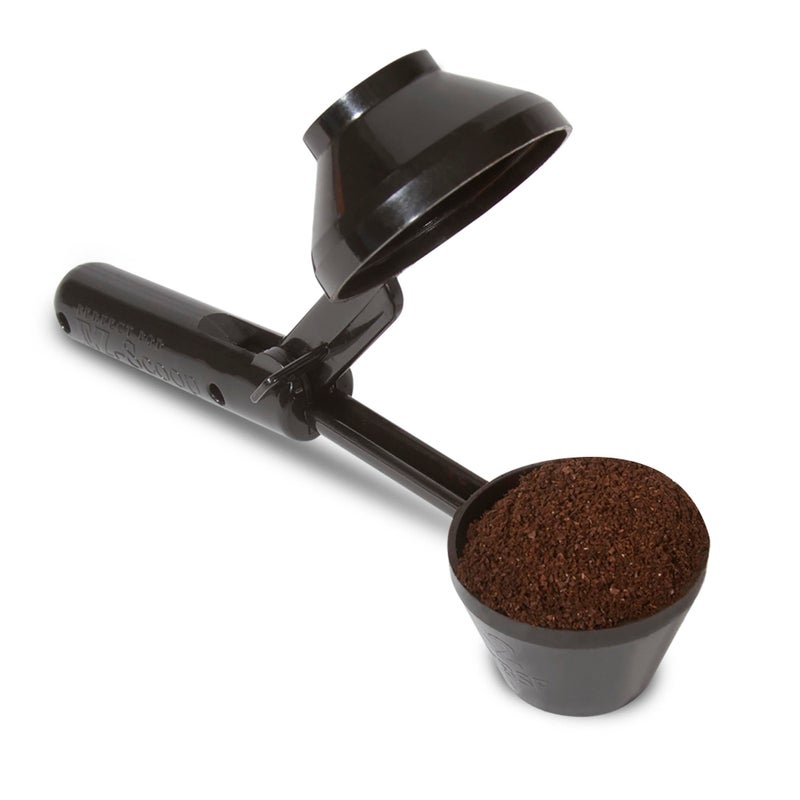 Perfect Pod EZScoop Coffee Scooper Funnel for Reusable K Cup Refillable Coffee Pods 2 Tablespoon Capacity Black