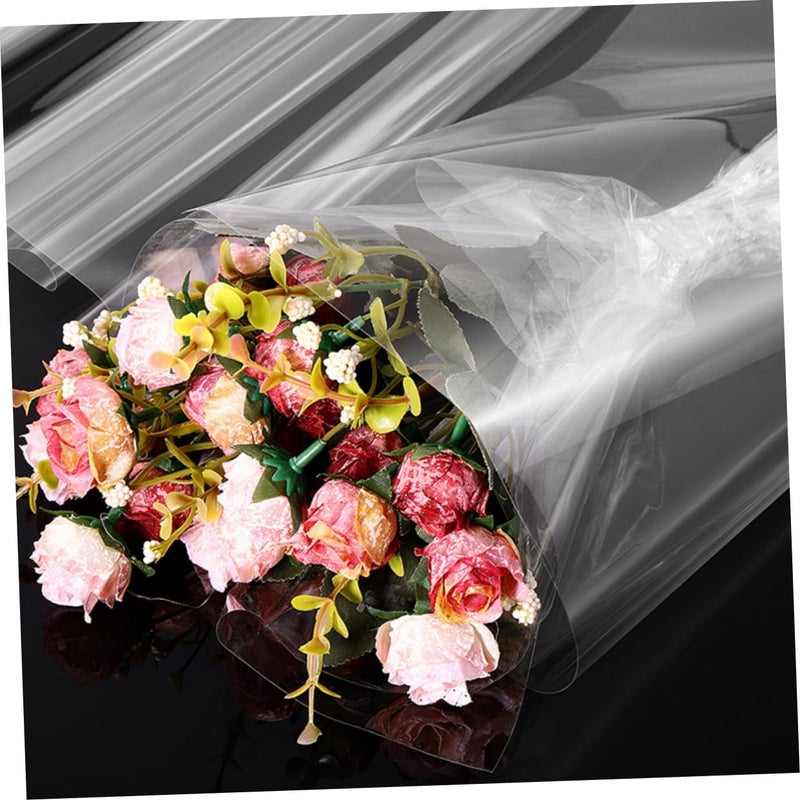 STAHAD Cellophane Wrap Film 54cm Roll Wrapping Cellophane for Flower Bouquets Packaging and Craft Use - Image 4