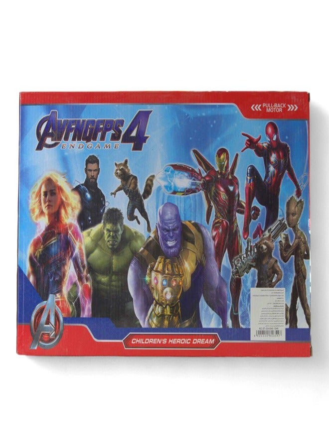 Avengers Superheroes Vehicles Set 7 Figures - 546-124K - Image 2