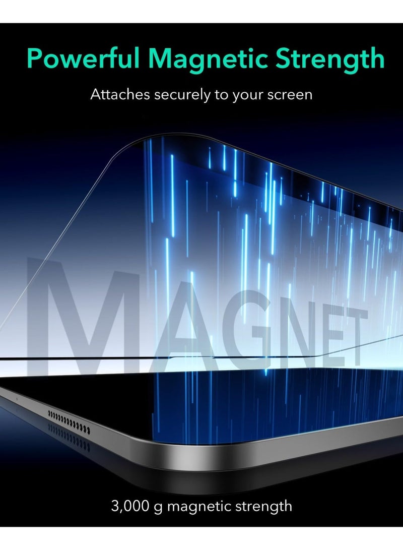 1Pcs Paper-Feel Magnetic Screen Protector for iPad Air 13 Inch M3/M2 (7th/6th Generation,2025/2024) Write and Draw Like on Paper Detachable and Reusable Compatible with Tempered Film Anti-Glare - Image 4