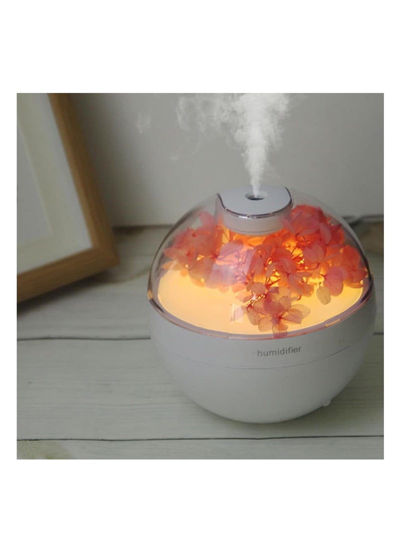 DIGI CORE 220ML USB Mini Aroma Diffuser Eternal Flower Aroma Therapy Essential Oil Humidifier Diffuser For Home Ultrasonic Mist Maker Fogger Aroma Diffuser - Image 2