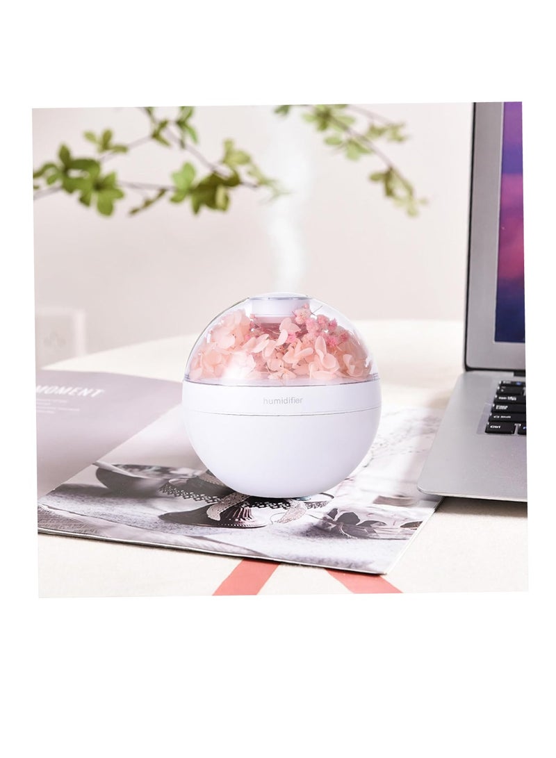 DIGI CORE 220ML USB Mini Aroma Diffuser Eternal Flower Aroma Therapy Essential Oil Humidifier Diffuser For Home Ultrasonic Mist Maker Fogger Aroma Diffuser - Image 4
