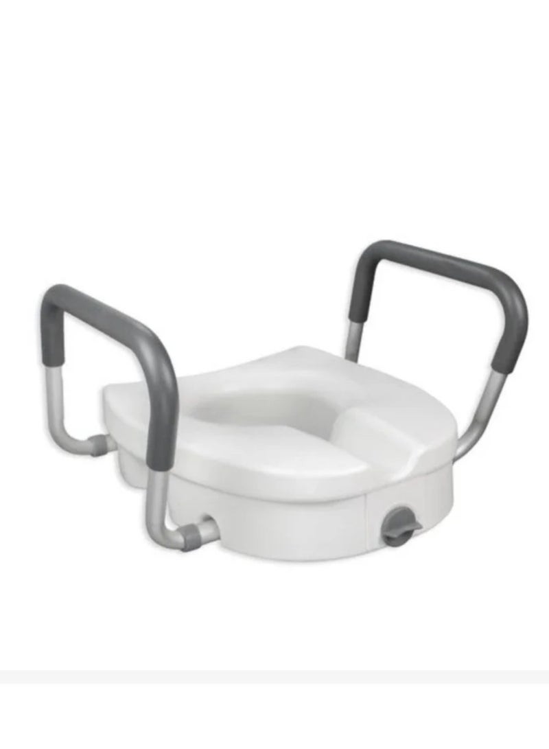 Bathroom Support Seat with Side Handles Safe Stand/Sit Assist - Image 1