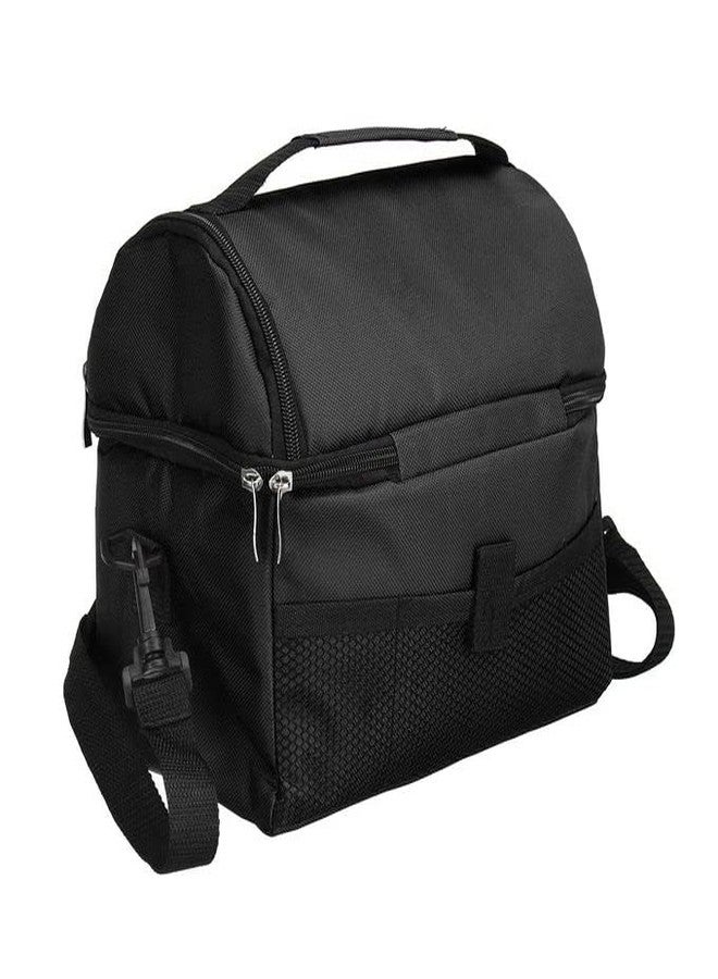 Whixant Insulated Lunch Bag, Leakproof Thermal Bento Cooler Tote for Women and Men, Dual Compartment with Shoulder Strap - Image 1