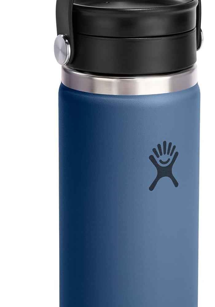 Hydro Flask Wide Mouth Insulated Coffee Flask Harbor Blue, 470ml - Image 2