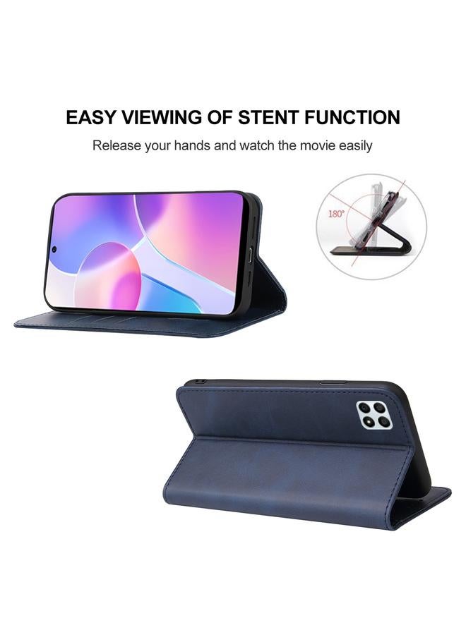 اس-توب جراب هاتف Honor 30i بغطاء مغناطيسي من الجلد - Image 4