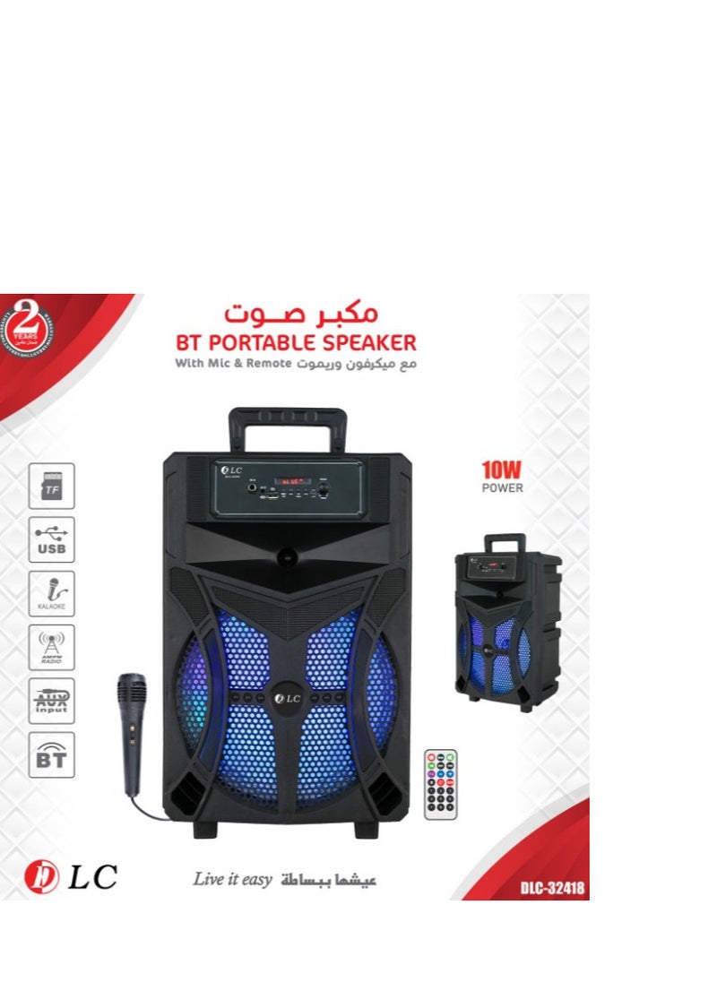 DLC DLC Attractive Light-Up Speaker with Microphone and Remote  - Image 3
