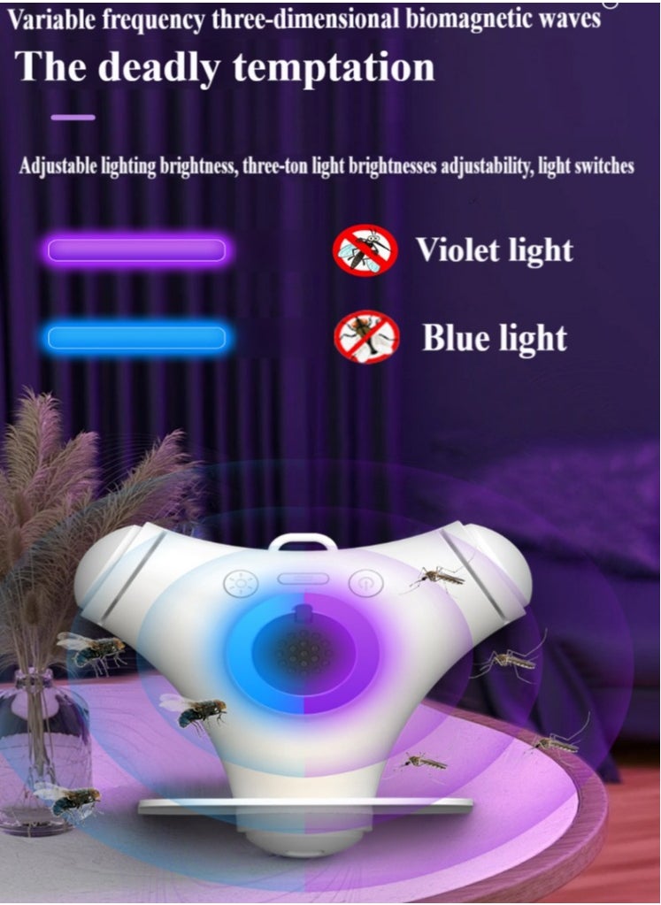 Healife Electric fly traps, mosquito killer lamps that effectively repel ultraviolet rays from flying insects, and mosquito traps that attract and stick mosquitoes  - Image 3
