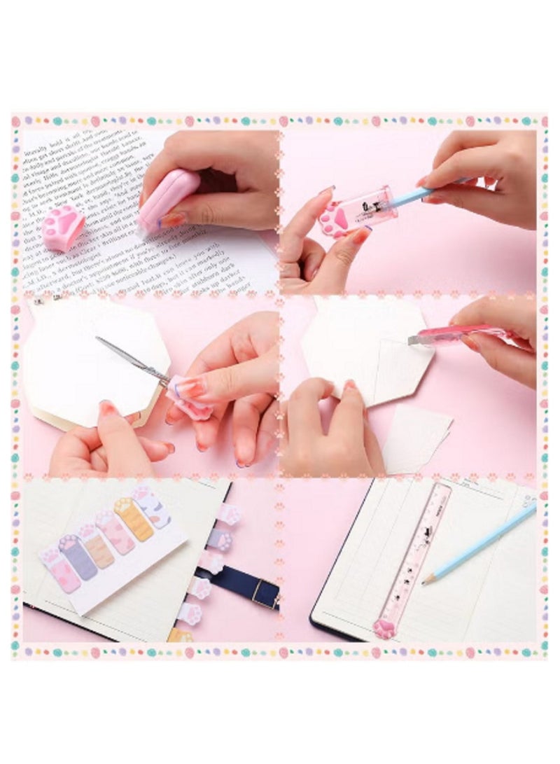 Generic Cute Stationery Set 8-in-1 for Students School Supplies  - Image 5