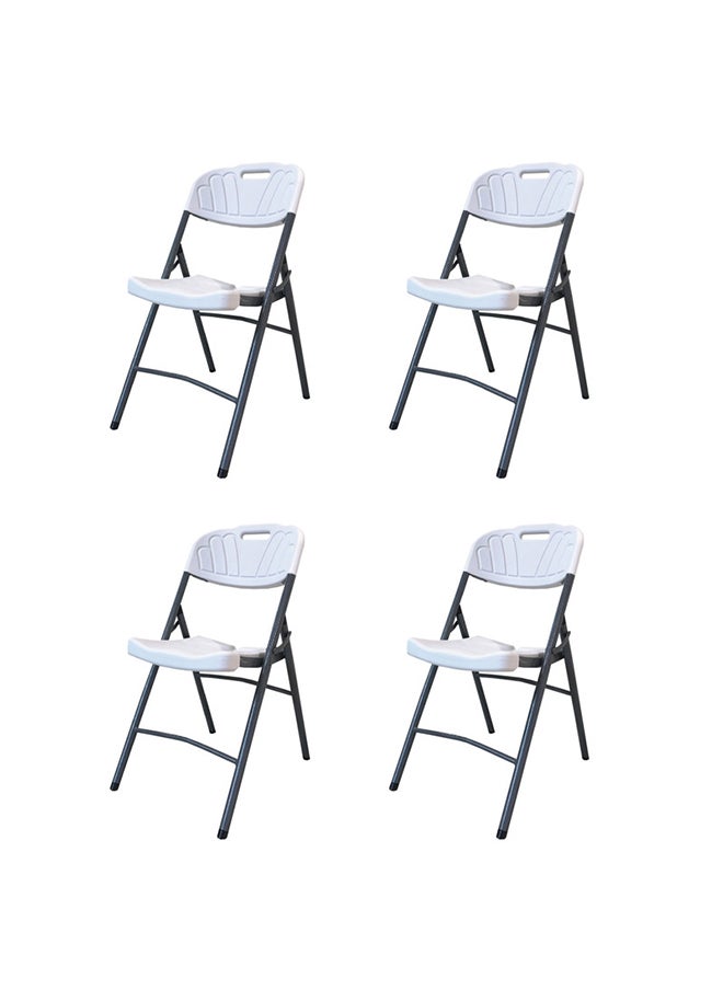 JILPHAR FURNITURE Jilphar Furniture Folding Plastic Dining Chair 1204 set of 4pcs 