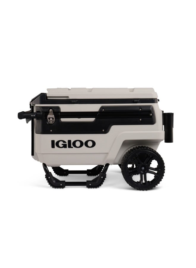 Igloo Trailmate Journey |  Insulated Hard Shell Ice Chest | 70Quart / 66 Litres | Wheeled Camping Cooler - Image 3