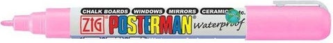 Posterman Waterproof Painting Marker Fine Tip 1 mm Pink
