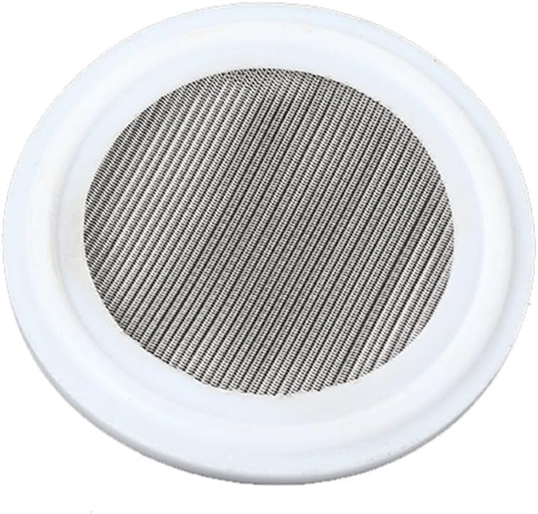 80 Mesh Tri Clamp PTFE Filter Screen 29mm K50 5mm Sanitary 304 Stainless Steel For Food Chemical - Image 1