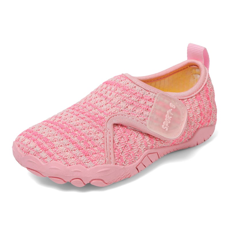 Five-Toe Baby Shoes, Children'S Beach Wading Shoes, Snorkeling And River Tracing Shoes, Indoor Toddler Shoes, Comfortable And Highly Elastic Fly Weaving - Image 1