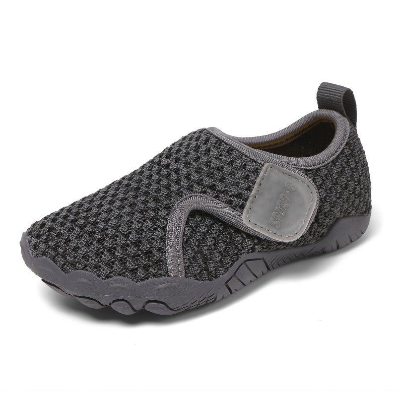Five-Toe Baby Shoes, Children'S Beach Wading Shoes, Snorkeling And River Tracing Shoes, Indoor Toddler Shoes, Comfortable And Highly Elastic Fly Weaving - Image 3