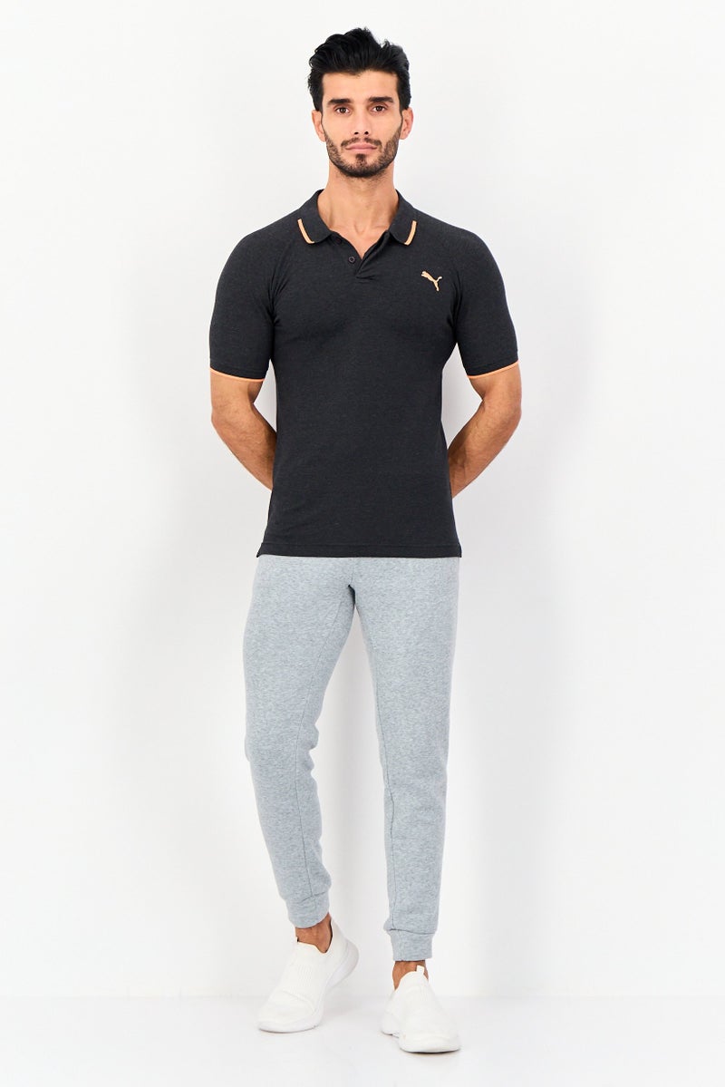 PUMA Men Sportswear Fit Short Sleeve Outdoor Polo Shirt, Grey - Image 4