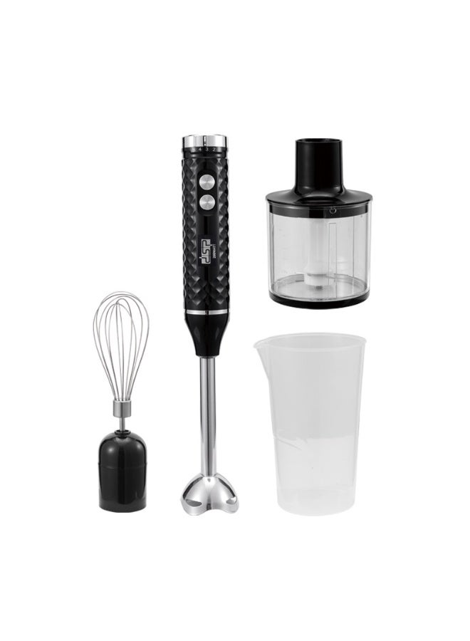 دي اس بي مجموعة خلاط يدوي 4 في 1 من دي إس بي مع قاعدة - 200 واط (KM1137) - Image 4