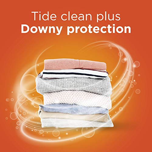 Tide PODS 4 in 1 with Downy, Laundry Detergent Soap PODS, April Fresh Scent, 73 Count, Packaging May Vary - Image 5