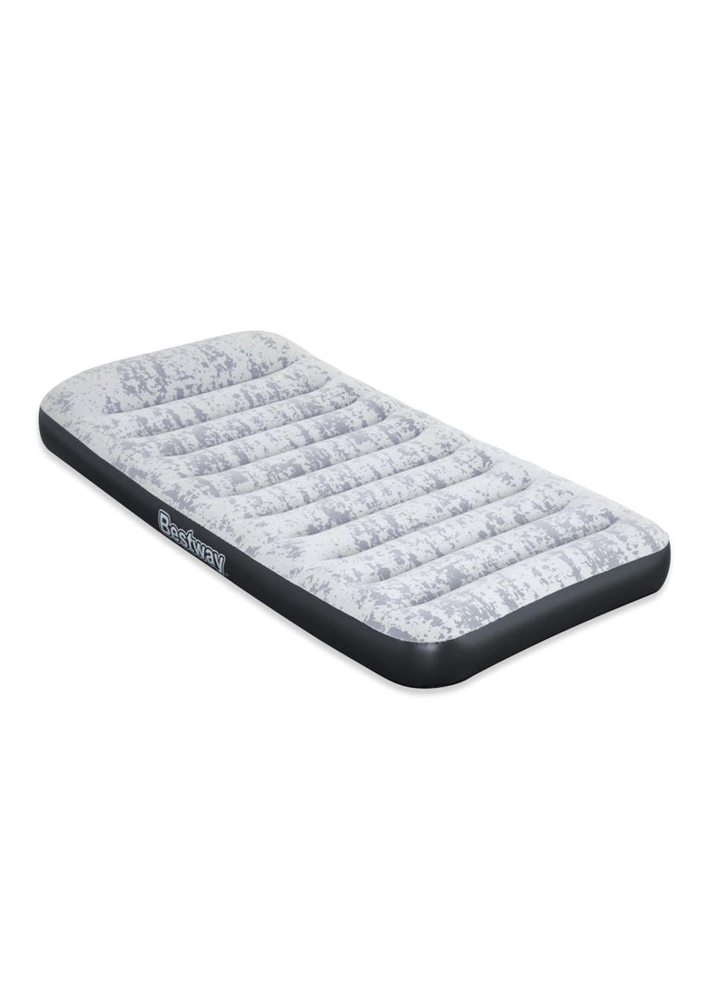 بست واي بيست واي سرير هوائي مزدوج قابل للنفخ لشخص واحد مع مضخة تيار متردد مدمجة (188 × 99 × 30 سم) - Image 1