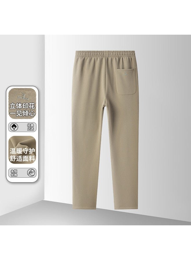 Tucano summer Men's Versatile Casual Comfortable Straight-leg Pants - Warm & Stylish Dad's Wear For Everyday Use - Image 3