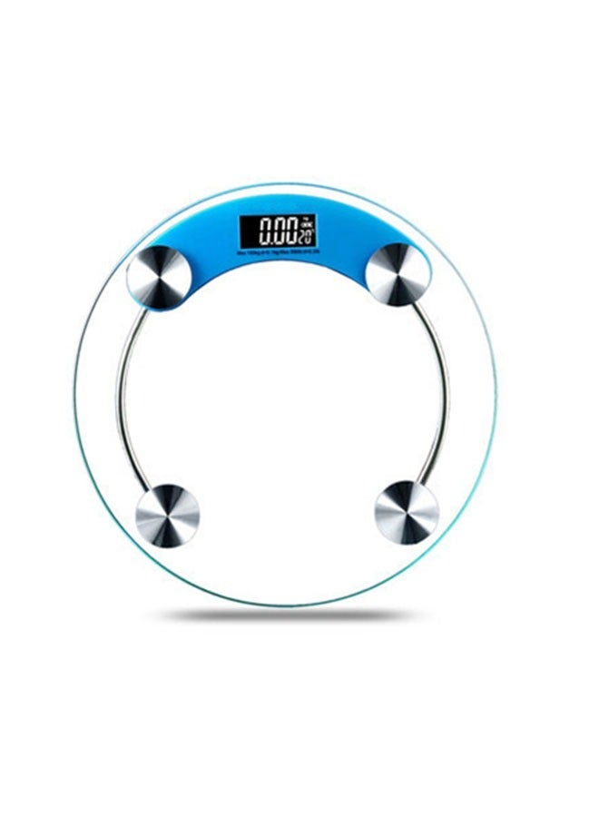 Generic Digital Body Scale Electronic Weight Scale Digital Body Weight Scale Bathroom Scale with Glass PlatformDisplay  - Image 1