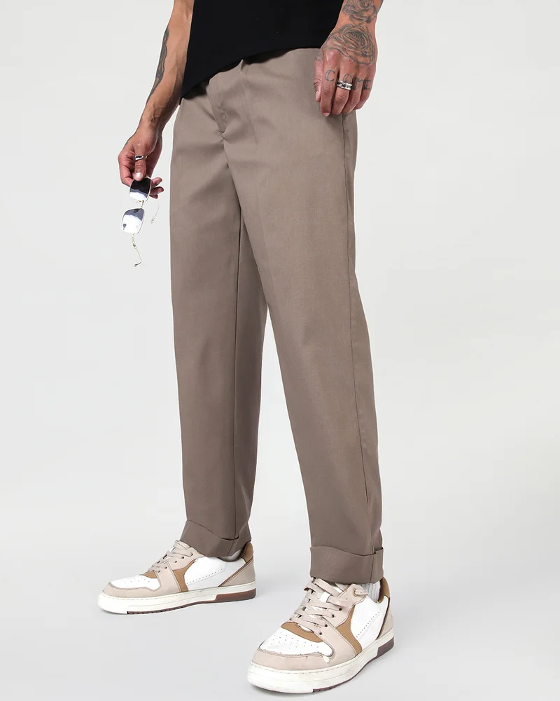 Men's Brown Gurkha Pants