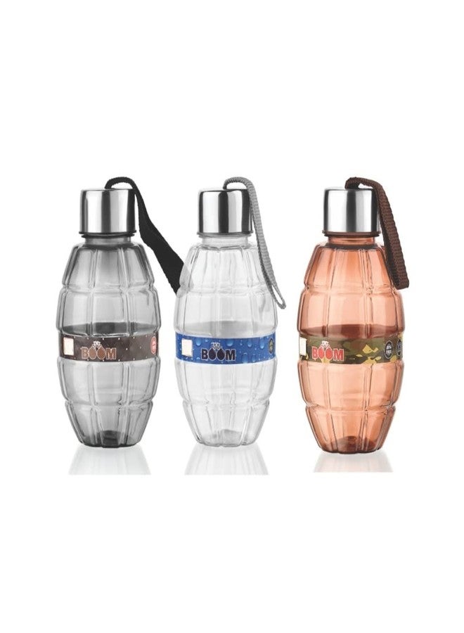 PUTHAK UNEQUETREND Grenade shape for kids baby children use drinking water juice bottle 350ml with lid bpa free cup bottle (2) - Image 1