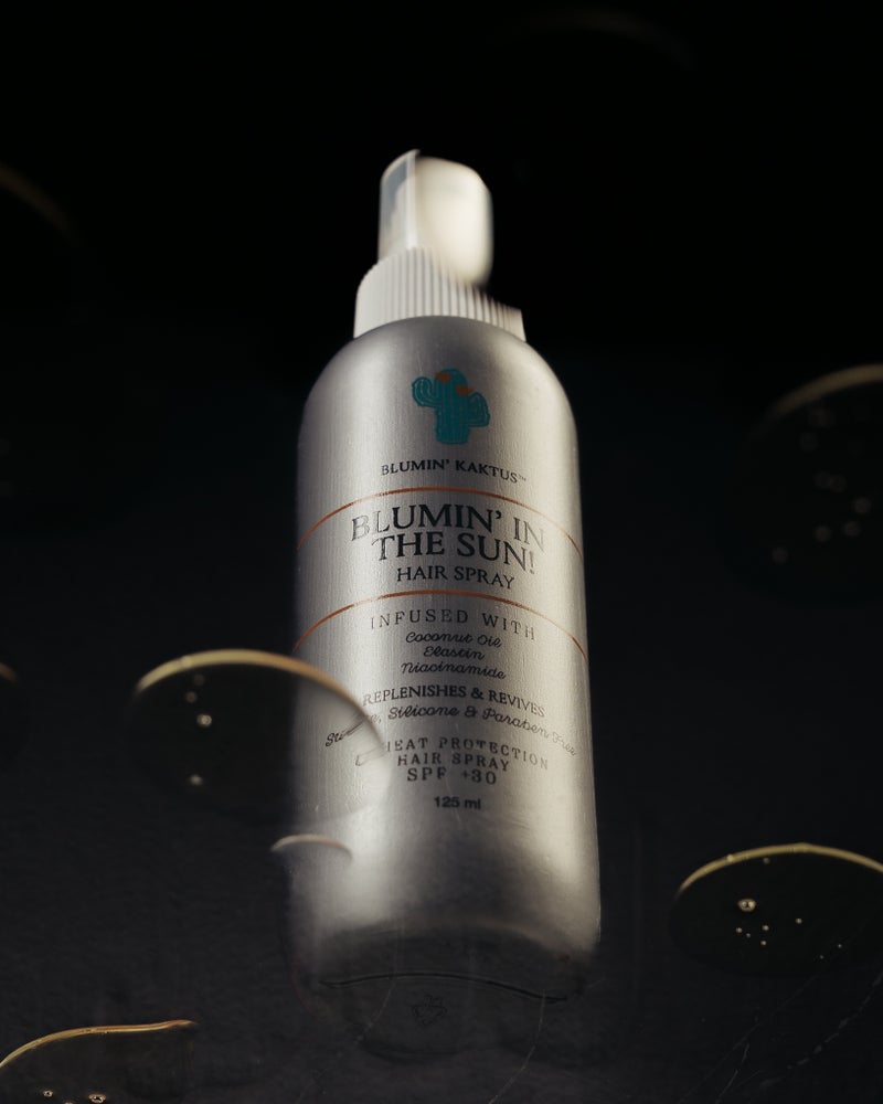 blumin kaktus Blumin’Kaktus Blumin’ In The Sun Hair Spray – UV + Heat Protection Detangling Leave-In, 125 ml - Image 5