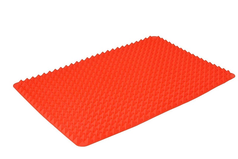 Whitecloud TRANSFORMING HOMES Whitecloud TRANSFORMING HOMES Baking Mat Premium Silicone Non Stick Heat Resistant Healthy Fatreducing Pyramids Baking Pan Pastry Cooking Mat Oven Liner Tray Cookie Sheet Roasting Mat 7122  - Image 2