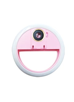 General Mobile Phone Fill Light LED Flash Light Beauty Female Anchor Live Selfie Light Lens Gift Logo-Color:Blue  - Image 5