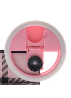 General Mobile Phone Fill Light LED Flash Light Beauty Female Anchor Live Selfie Light Lens Gift Logo-Color:Blue  - Image 4