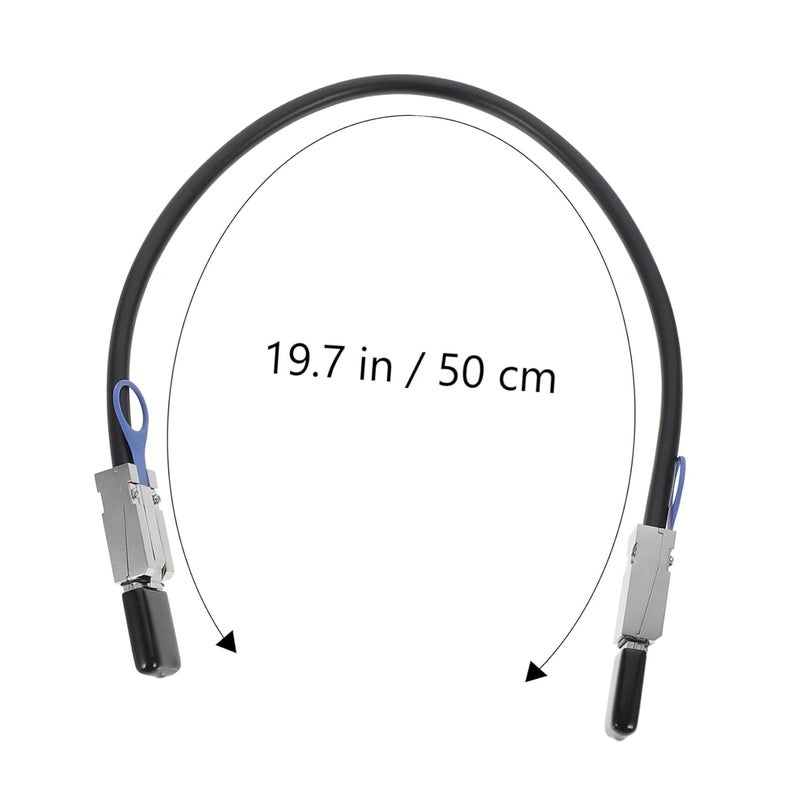 Mini SAS Sff-8088 26 Pin Data Cable 0.5 Meter Internal High-Speed Transmission Cord for Server Storage Systems and Disk Array Controllers - Image 2