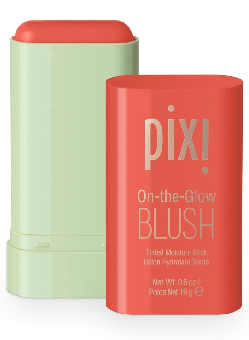Pixie Pixi On-the-Glow Blush Tinted Moisture Stick – Shade: Juicy – 19g  - Image 1