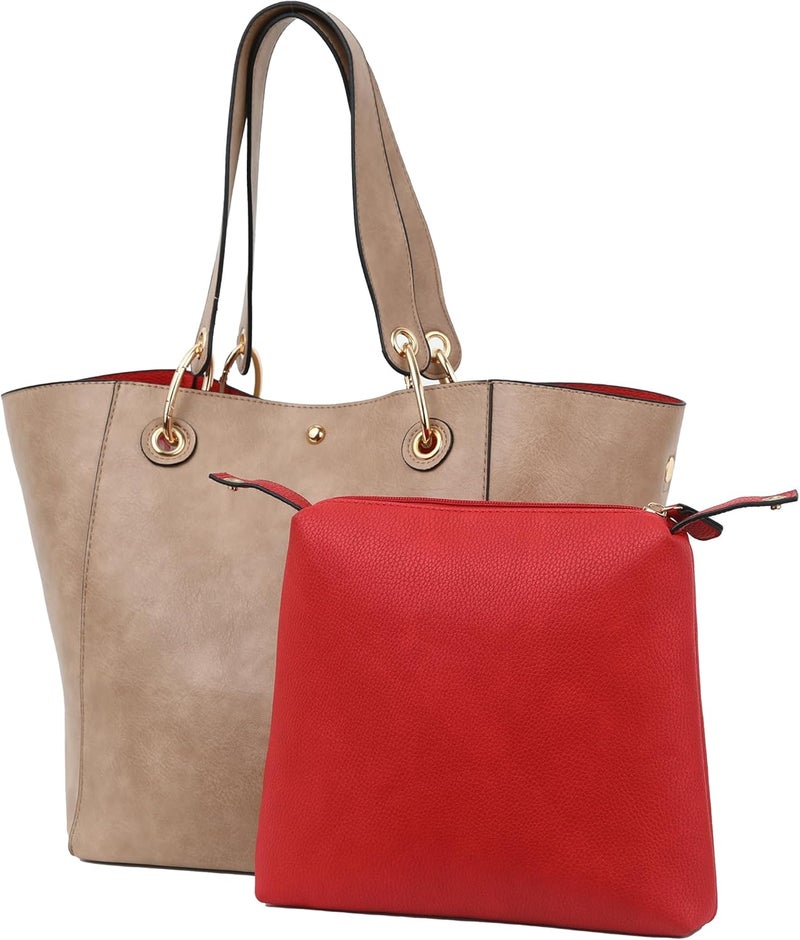 sqlp Large Work Tote Bag for Women Designer Purses and Handbags Big Bucket bags Ladies Travel Crossbody Purse - Image 4