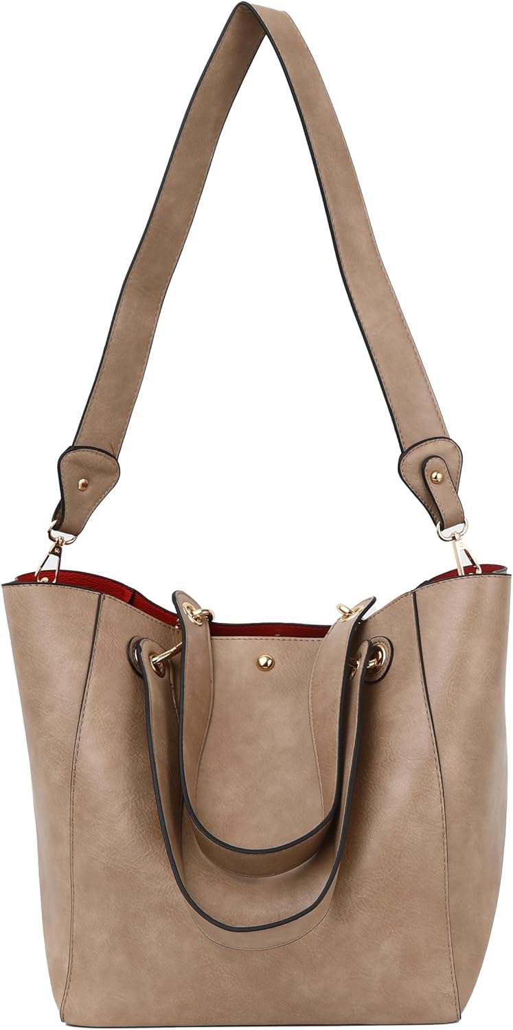 sqlp Large Work Tote Bag for Women Designer Purses and Handbags Big Bucket bags Ladies Travel Crossbody Purse - Image 5