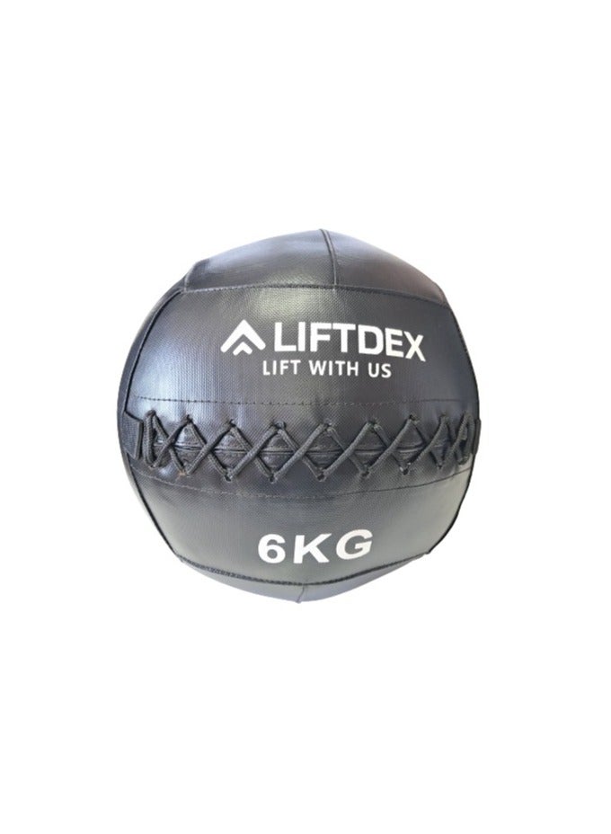 Liftdex Wall Balls for Home & Gym to enhance Strength & Power - 6 Kgs - Image 1