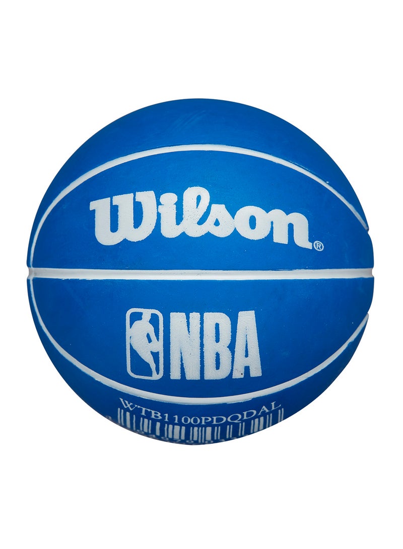 ويلسون كرة سلة مصغرة  دريبلر - دالاس مافريكس - سوبر ميني - أزرق - Image 3